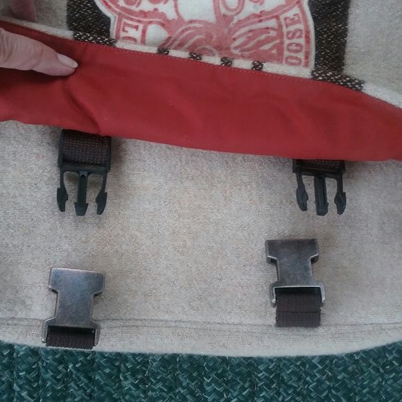 COPY - Order of Moose Wool Messenger Bag - Picture 4 of 8